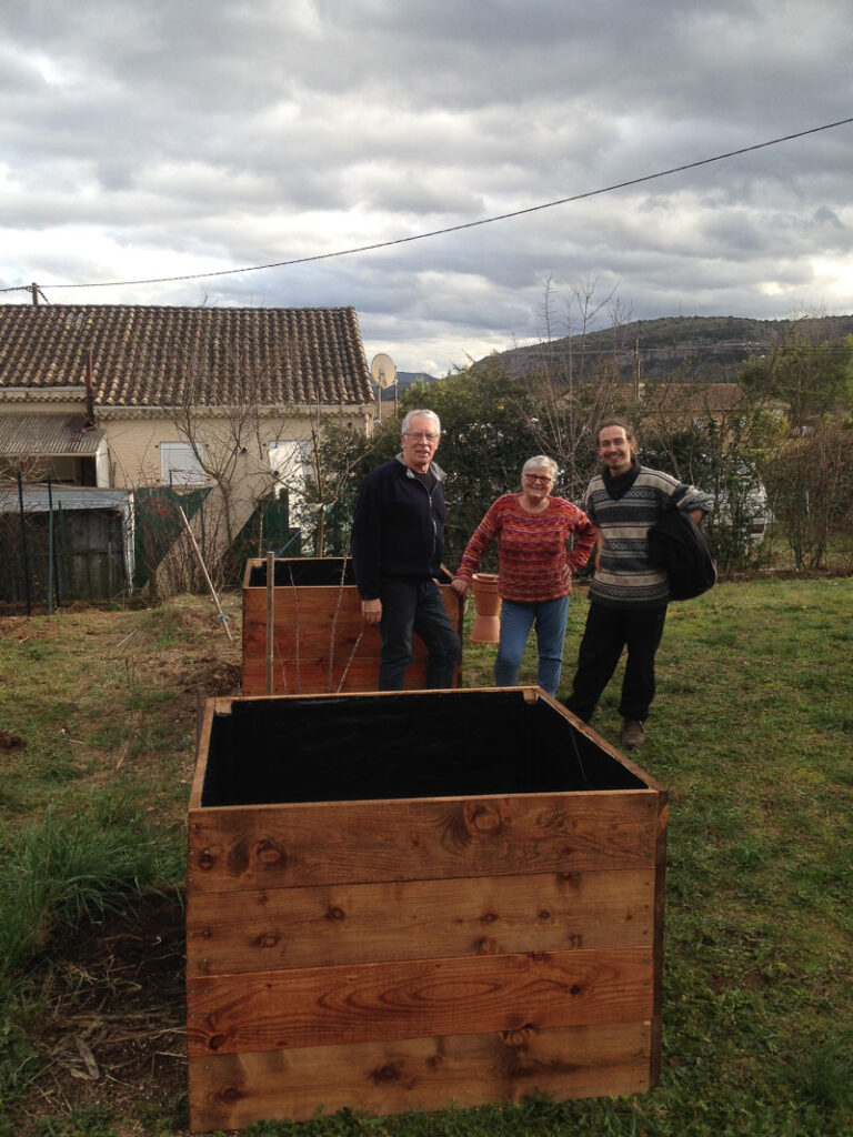 bacs de jardinage sureleves Ardèche
